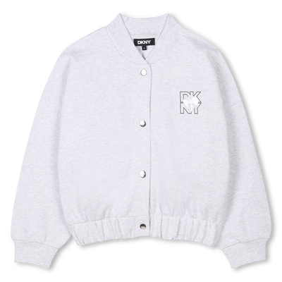 Chaqueta de mulet&oacute;n de algod&oacute;n DKNY NI&Ntilde;A