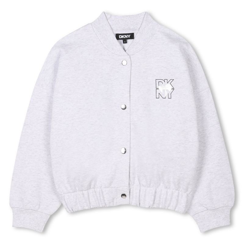 Chaqueta de mulet&oacute;n de algod&oacute;n DKNY 
                        NI&Ntilde;A