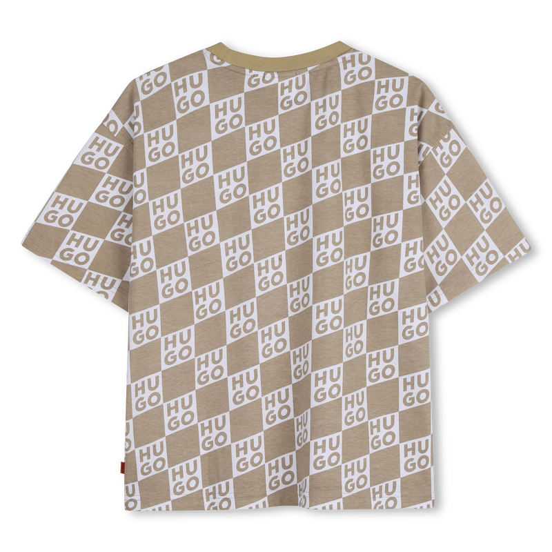 CAMISETA DE MANGA CORTA HUGO 
                        NI&Ntilde;O