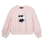 Sudadera KARL LAGERFELD KIDS 
                    NI&Ntilde;A