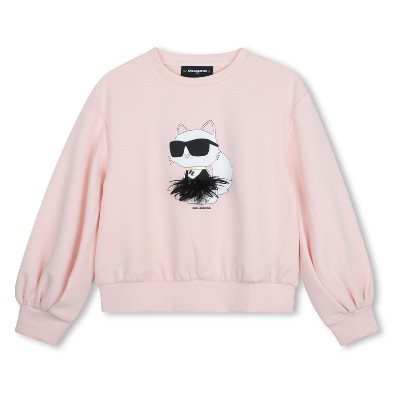 Sudadera KARL LAGERFELD KIDS 
                        NI&Ntilde;A
