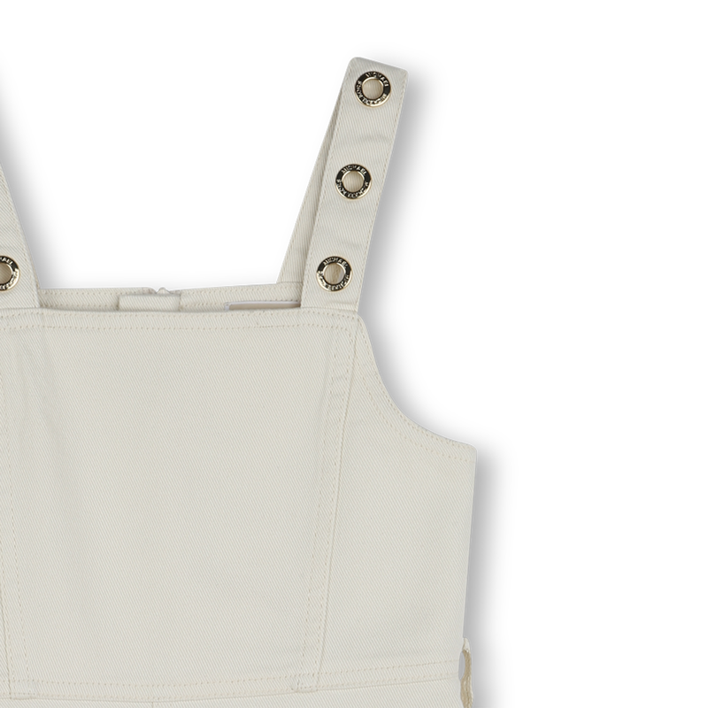 Vestido de tirantes de algod&oacute;n MICHAEL KORS 
                        NI&Ntilde;A