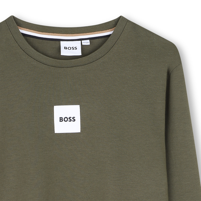 Camiseta de manga larga BOSS 
                        NI&Ntilde;O