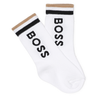Pack de 2 pares de calcetines BOSS 
                    NI&Ntilde;O