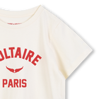Camiseta de corte recto ZADIG & VOLTAIRE 
                    NI&Ntilde;A