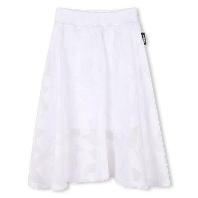 Falda de ceremonia estampada DKNY NI&Ntilde;A