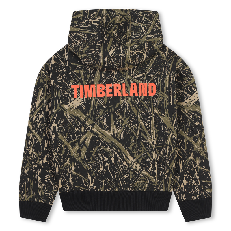 Sudadera mulet&oacute;n con capucha TIMBERLAND 
                        NI&Ntilde;O