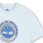 Camiseta ancha con logotipo TIMBERLAND 
                    NI&Ntilde;O