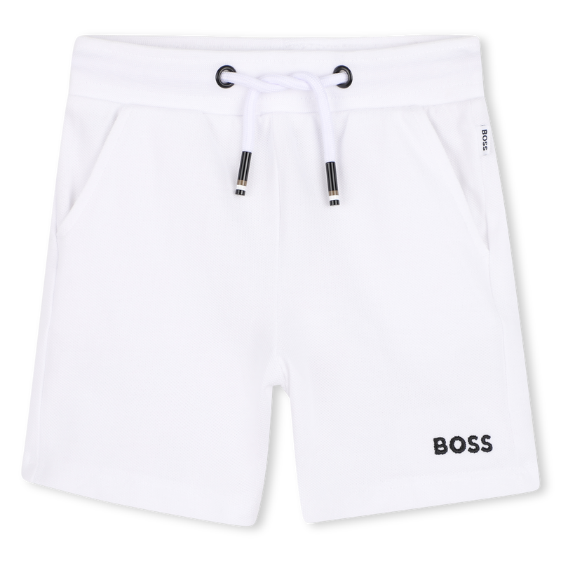 CONJUNTO POLO + BERMUDAS BOSS 
                        NI&Ntilde;O