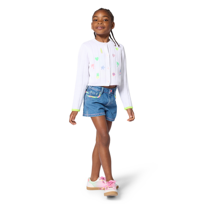 SHORTS DE MEZCLILLA BILLIEBLUSH NI&Ntilde;A