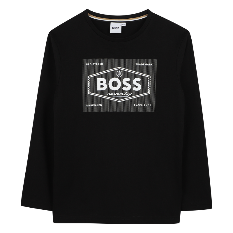 Camiseta de manga larga BOSS 
                        NI&Ntilde;O