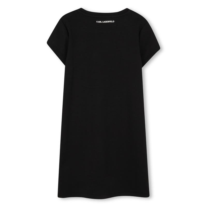 VESTIDO MANGA CORTA KARL LAGERFELD KIDS 
                        NI&Ntilde;A