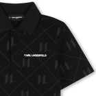 Polo de manga corta KARL LAGERFELD KIDS 
                    NI&Ntilde;O