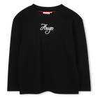 Camiseta de manga larga HUGO 
                    NI&Ntilde;A