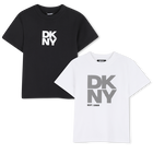 Set de 2 camisetas DKNY 
                    NI&Ntilde;O