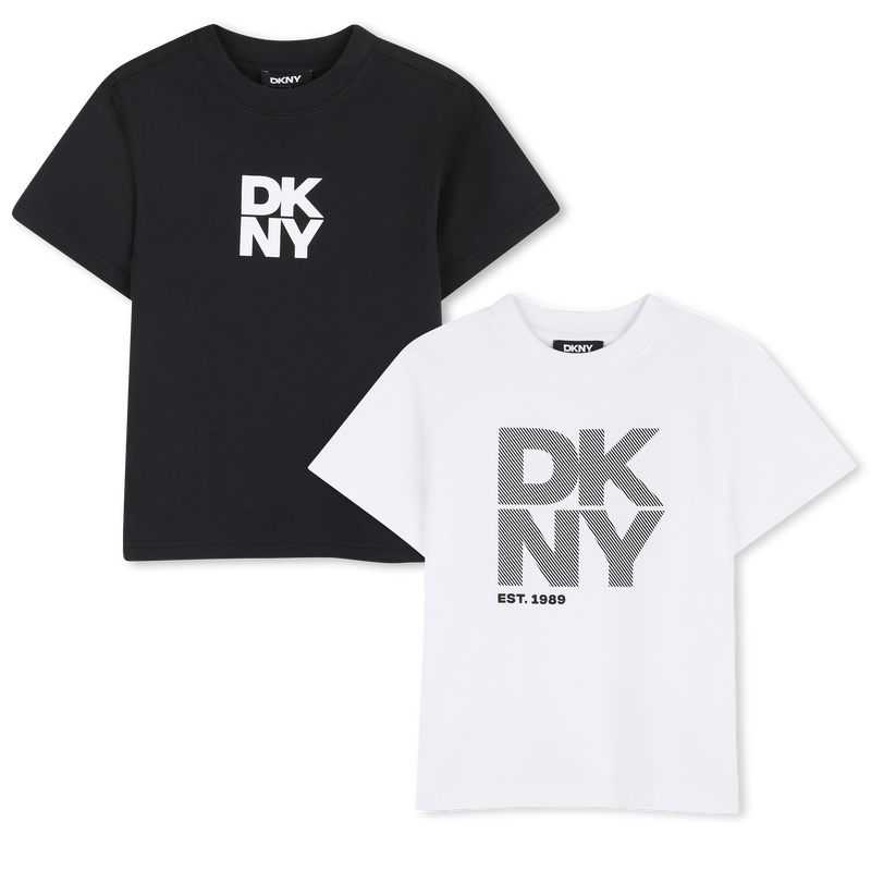 SET DE 2 CAMISETAS DKNY 
                        NI&Ntilde;O