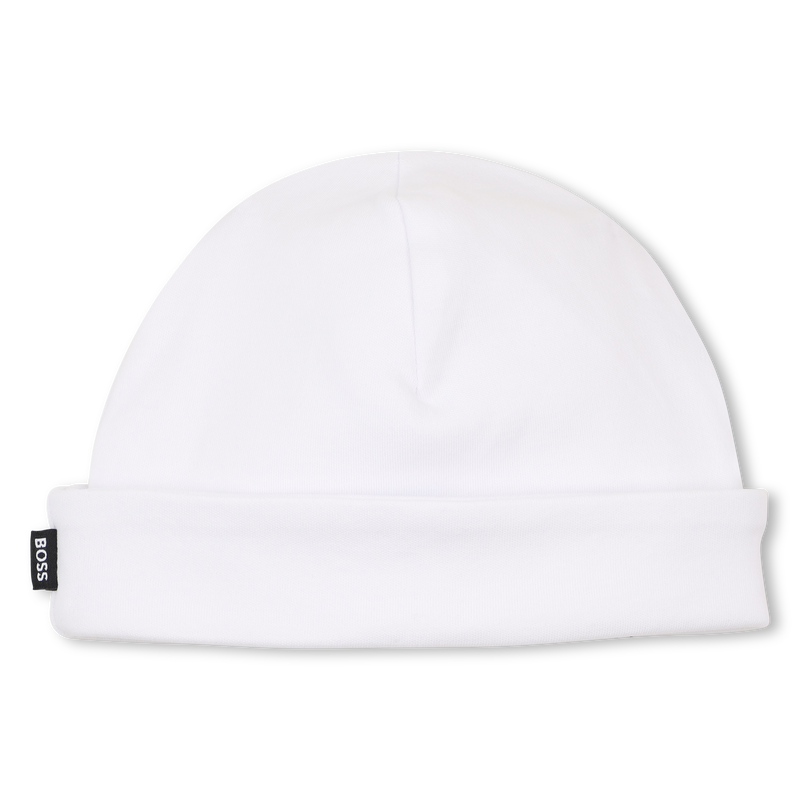 Conjunto de pijama, gorro y babero. BOSS 
                        NI&Ntilde;O