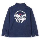 Cazadora vaquera de algod&oacute;n KENZO KIDS 
                    UNISEXO