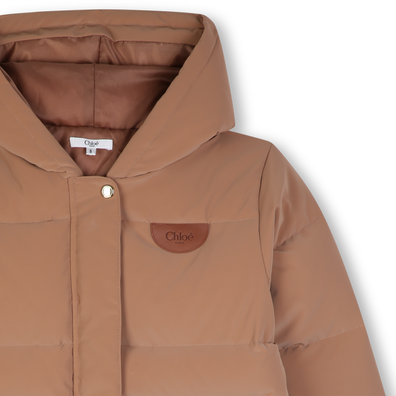 Chaqueta larga acolchada CHLOE 
                        NI&Ntilde;A