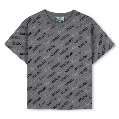 Camiseta de mangas cortas KENZO KIDS UNISEXO