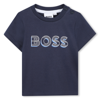 Camiseta con logo estampado BOSS NI&Ntilde;O