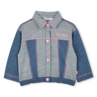 Cazadora vaquera estampada BILLIEBLUSH 
                    NI&Ntilde;A