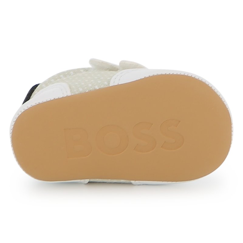 ZAPATILLAS DE PIEL DE OVEJA BOSS 
                        NI&Ntilde;O