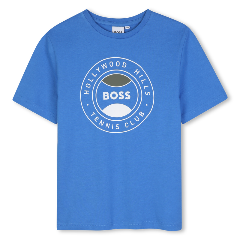 CAMISETA DE MANGA CORTA BOSS 
                        NI&Ntilde;O