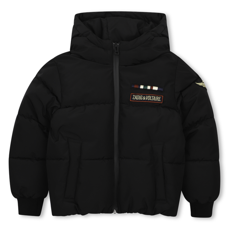 Chaqueta acolchada con capucha ZADIG & VOLTAIRE 
                        NI&Ntilde;O