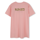 Vestido de manga corta KENZO KIDS 
                    NI&Ntilde;A
