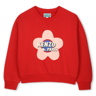 Sudadera de forro polar sin cepillar KENZO KIDS 
                    NI&Ntilde;A
