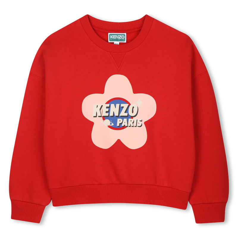 Sudadera de forro polar sin cepillar KENZO KIDS 
                        NI&Ntilde;A