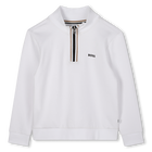 Sudadera stand-up con cremallera BOSS 
                    NI&Ntilde;O