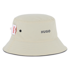 Gorro reversible bimaterial HUGO 
                    NI&Ntilde;O