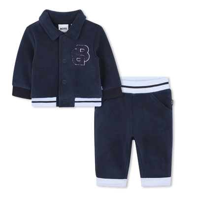 Conjunto de c&aacute;rdigan y pantalones BOSS NI&Ntilde;O