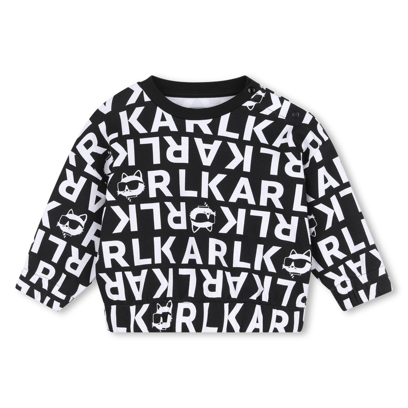Conjunto de sudadera y pantal&oacute;n KARL LAGERFELD KIDS 
                        NI&Ntilde;A