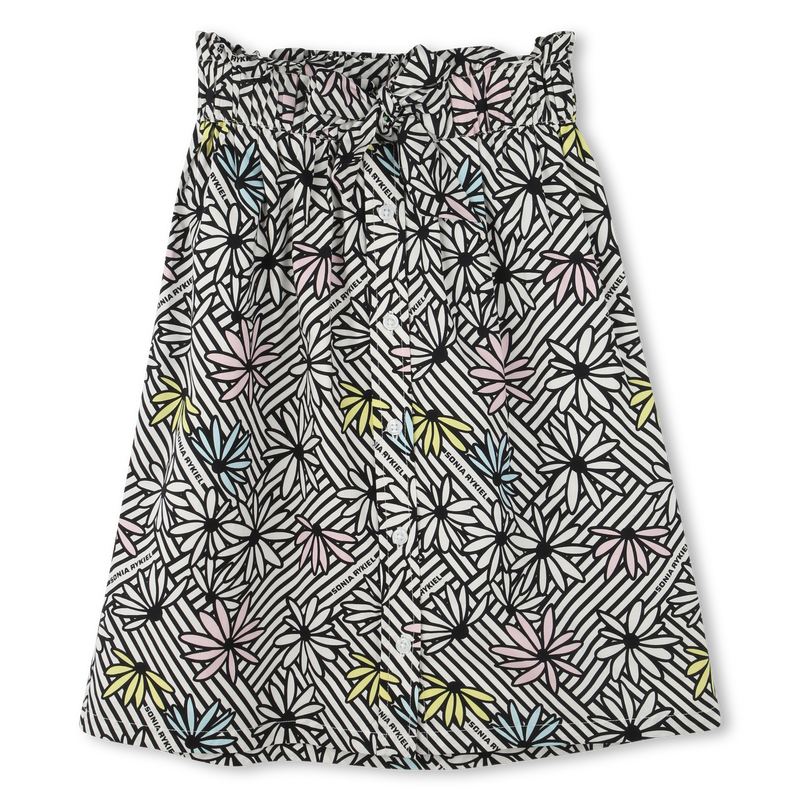 Falda elegante estampada SONIA RYKIEL 
                        NI&Ntilde;A