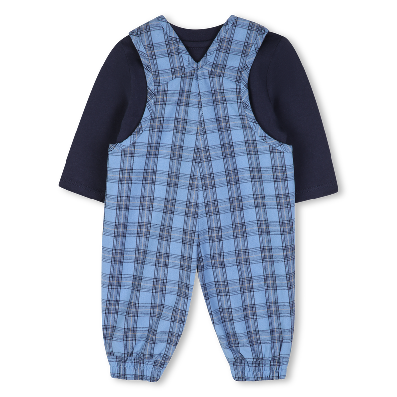 Conjunto de mono y camiseta BOSS 
                        NI&Ntilde;O