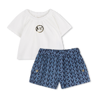 Conjunto de pantal&oacute;n corto y camiseta MICHAEL KORS 
                    NI&Ntilde;A