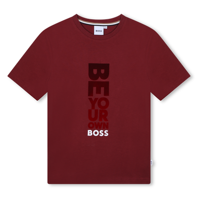 Camiseta de manga corta BOSS NI&Ntilde;O