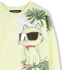 Maxi sudadera estampada KARL LAGERFELD KIDS 
                    NI&Ntilde;A