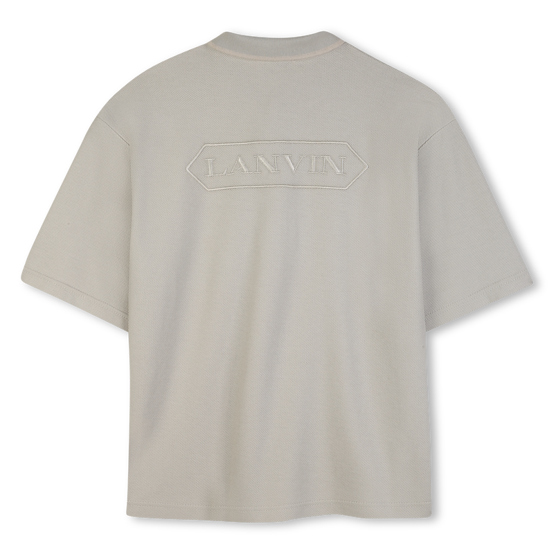 POLO CON BORDADO LANVIN 
                        NI&Ntilde;O