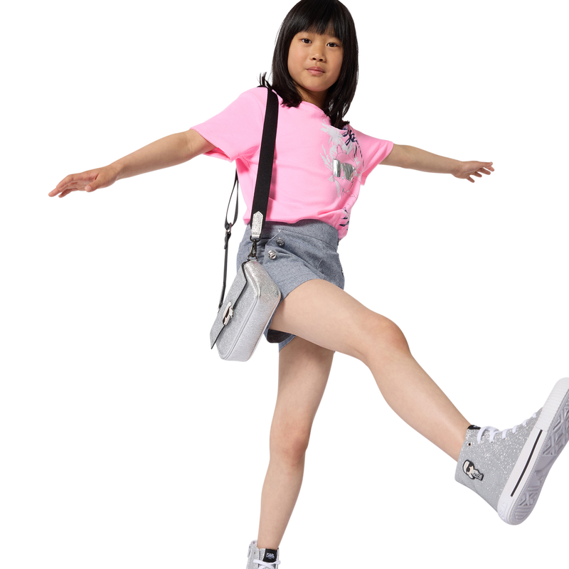 SHORTS DE MEZCLILLA KARL LAGERFELD KIDS 
                        NI&Ntilde;A