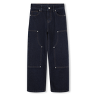Vaqueros anchos con pespuntes ZADIG & VOLTAIRE 
                    NI&Ntilde;O