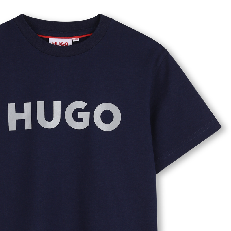 CAMISETA DE MANGA CORTA HUGO 
                        NI&Ntilde;O