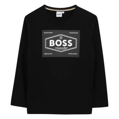 Camiseta de manga larga BOSS NI&Ntilde;O