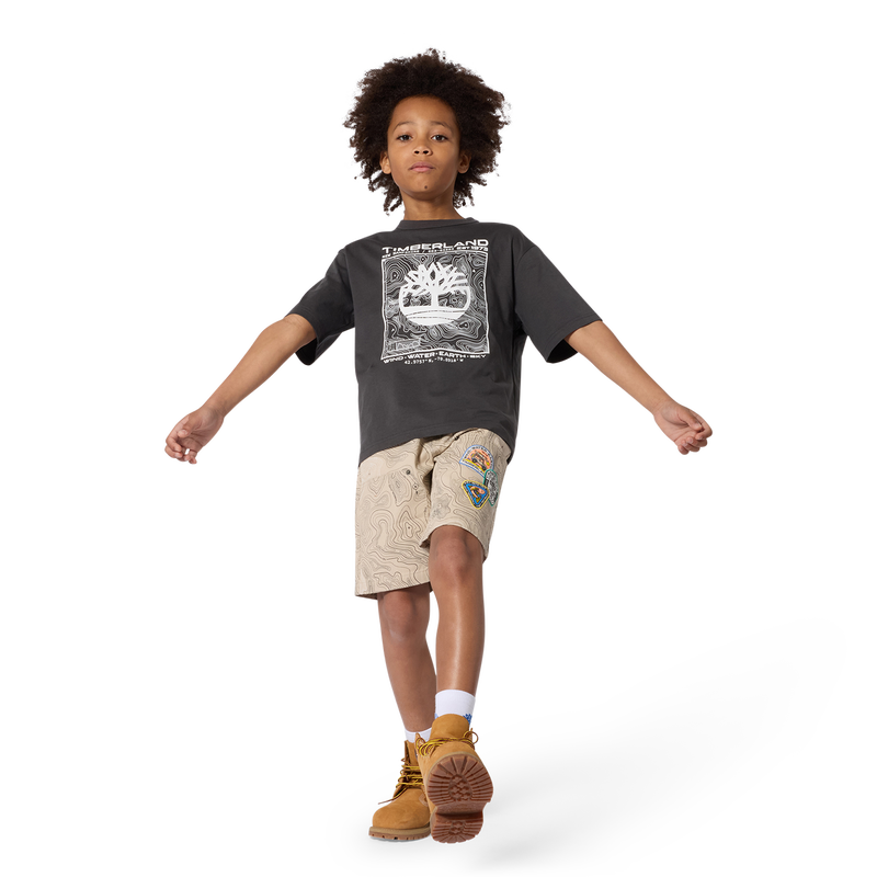 JUEGO DE 2 PARES DE CALCETINES TIMBERLAND 
                        NI&Ntilde;O