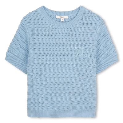 JERSEY DE CUELLO REDONDO CHLOE NI&Ntilde;A