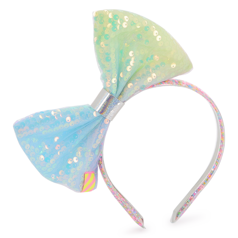 Diadema con lazo y lentejuelas BILLIEBLUSH 
                        NI&Ntilde;A