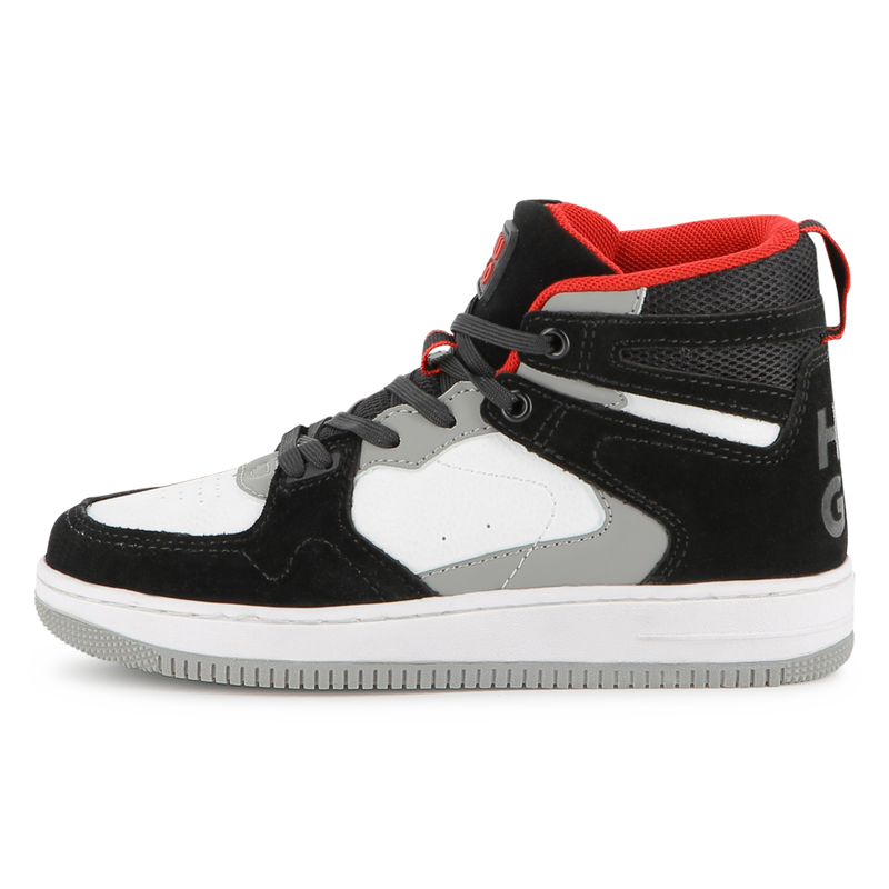 Zapatillas de ca&ntilde;a alta HUGO 
                        NI&Ntilde;O